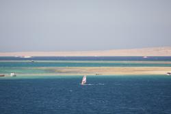 Hurghada Windsurf & Kitesurf Centre - sailing area.